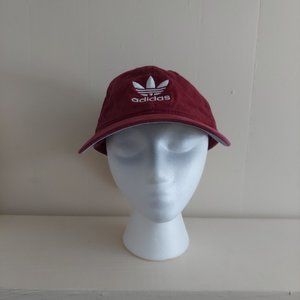 Maroon Adidas Hat
